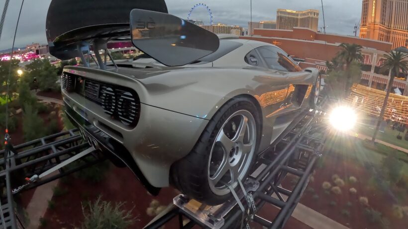 史上最高額の32億円で落札された、世界限定5台のスーパースポーツ「GMSV S1 LM」1号車。