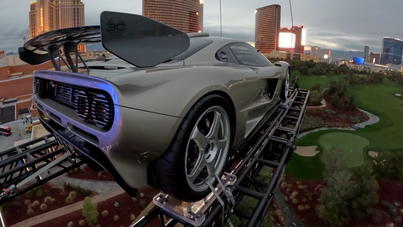 史上最高額の32億円で落札された、世界限定5台のスーパースポーツ「GMSV S1 LM」1号車。