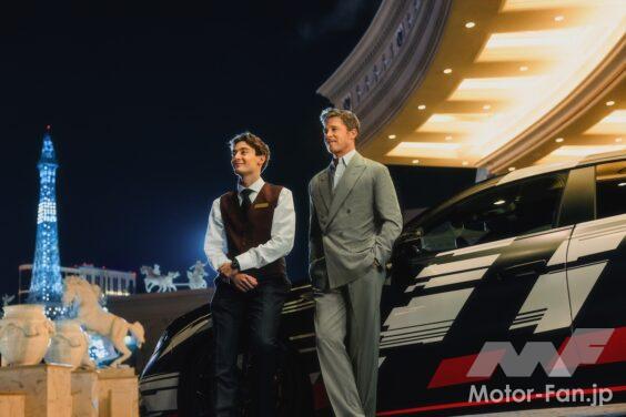 メルセデス AMGは、ブラッド・ピットとF1ドライバーのジョージ・ラッセルが登場するスペシャル動画を公開した。