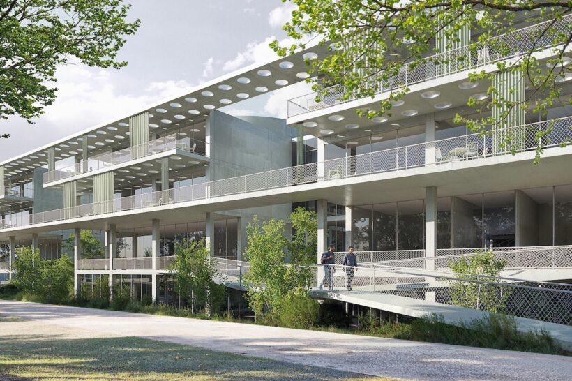 「M-TECH アルフレード・フェラーリ」のキャンパス予想図。