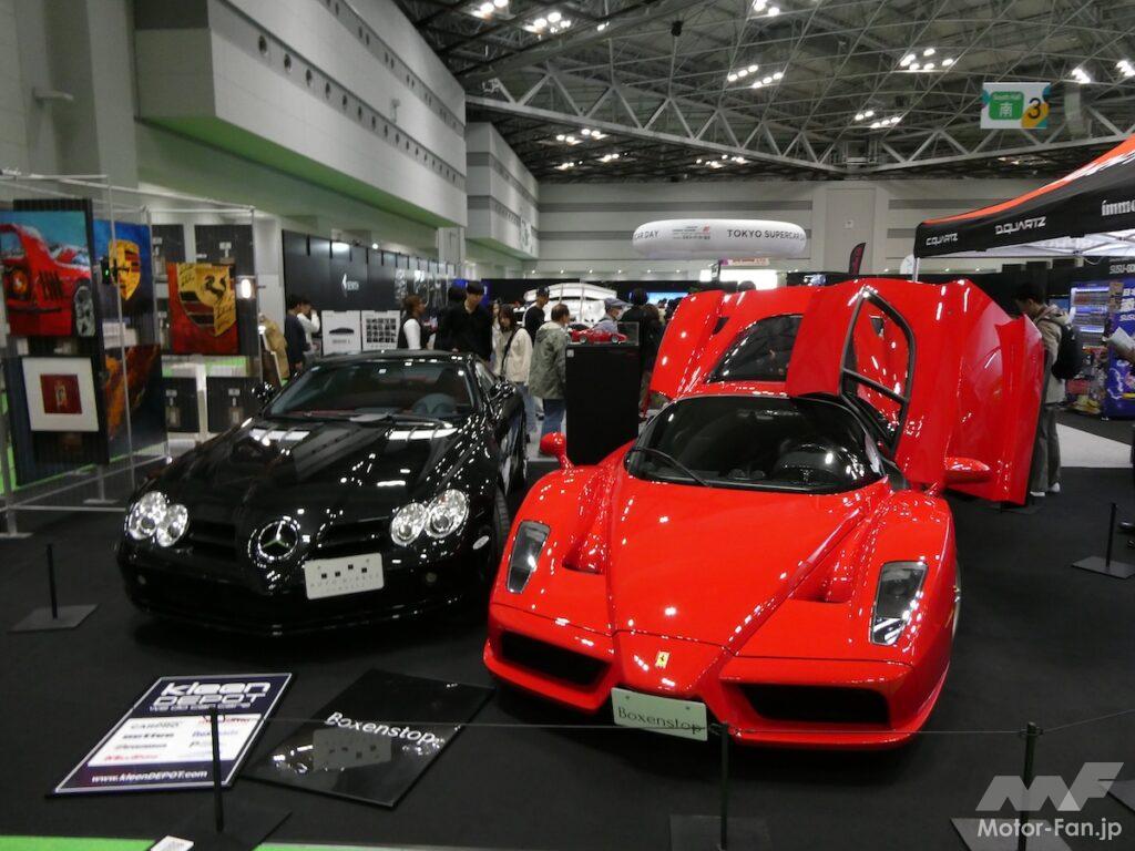 フェラーリ エンツォとメルセデス・ベンツ SLR マクラーレン