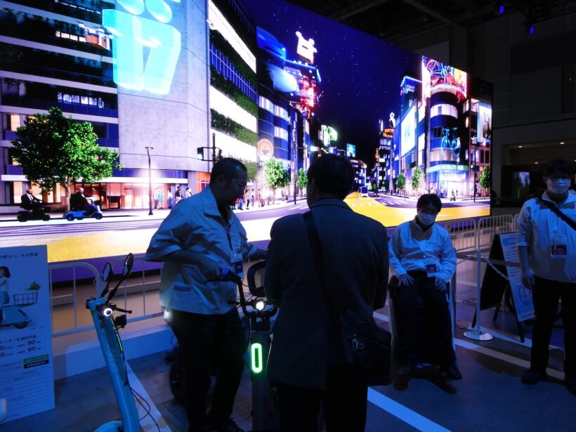 Tokyo Future Tour 2035のFuture City Life展示