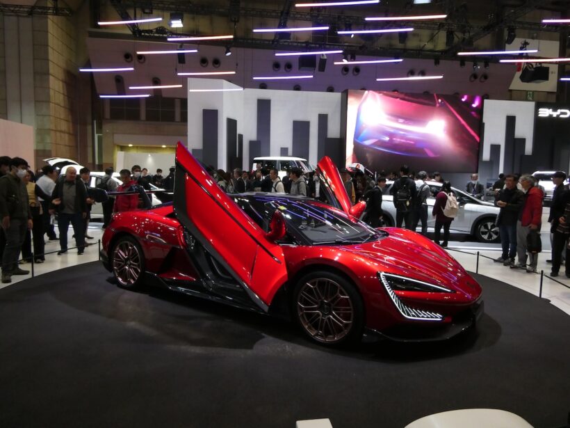 BYDのフル電動スーパースポーツ「ヤンワンU9」