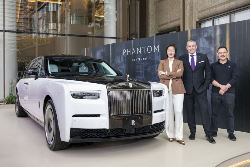 左からアイリーン・ニッケイン氏（アジア太平洋リージョナル・ディレクター）、マシュー・バット氏（ファントム・プロダクト・マネージャー）、ポール・フェリス氏（イノベーション・スペシャリスト、ビスポーク・インテリア・サーフィス・センター）。