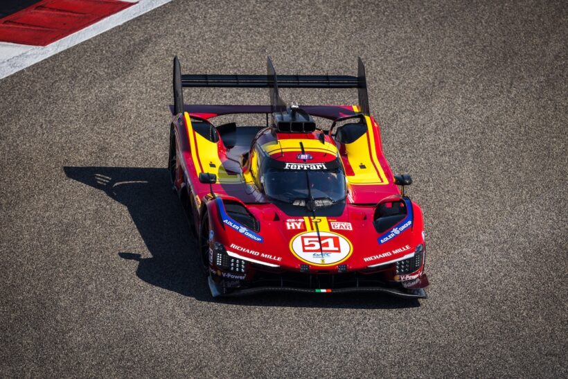51号車フェラーリ AFコルセ（アントニオ・ジョヴィナッツィ、ジェームス・カラド、アレッサンドロ・ピエール・グイディ）