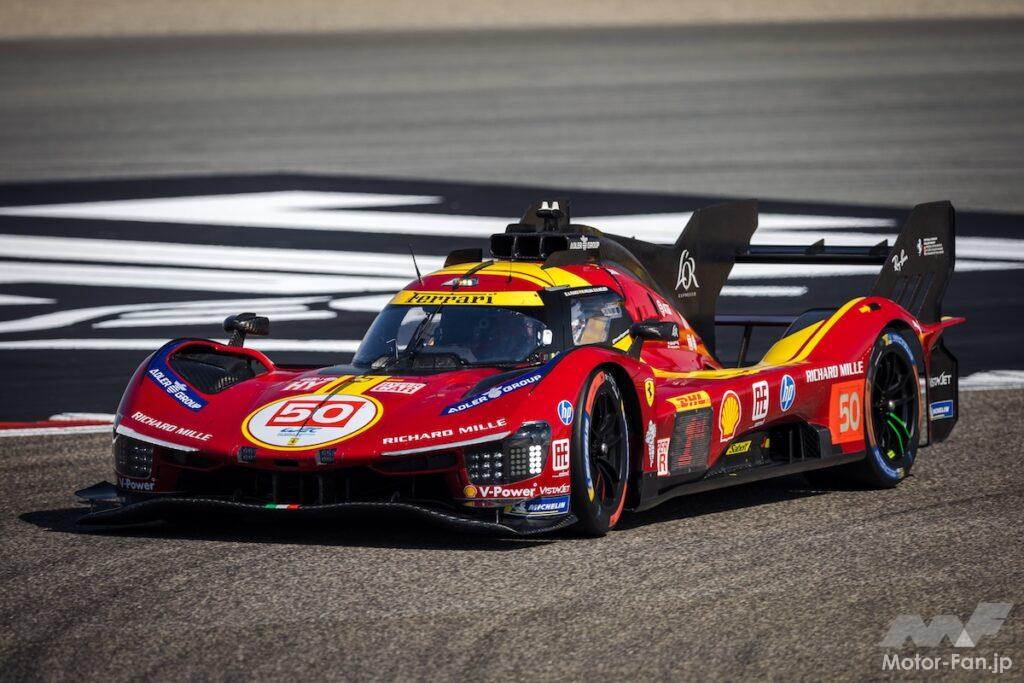 50号車フェラーリAF コルセ(アントニオ・フォコ、ニクラス・ニールセン、ミゲル・モリーナ)