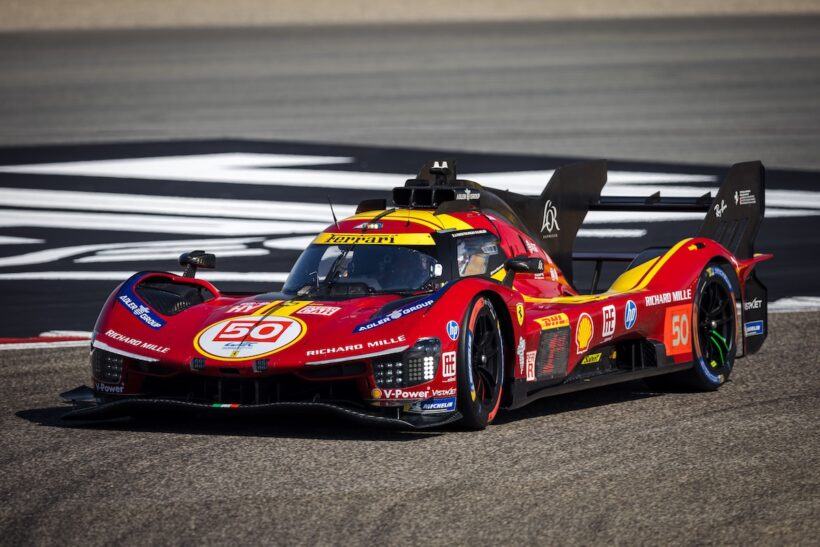 50号車フェラーリAF コルセ（アントニオ・フォコ、ニクラス・ニールセン、ミゲル・モリーナ）