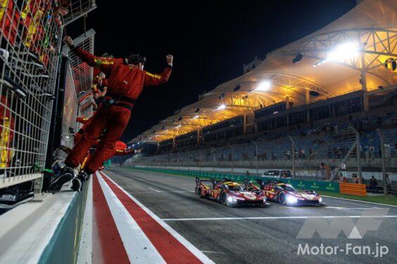 1972年の「フェラーリ 312P」以来9度目となる総合優勝タイトルを獲得した「499P」。