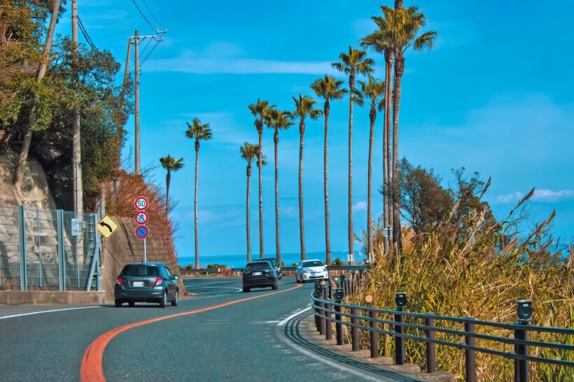 綺麗な道路の写真