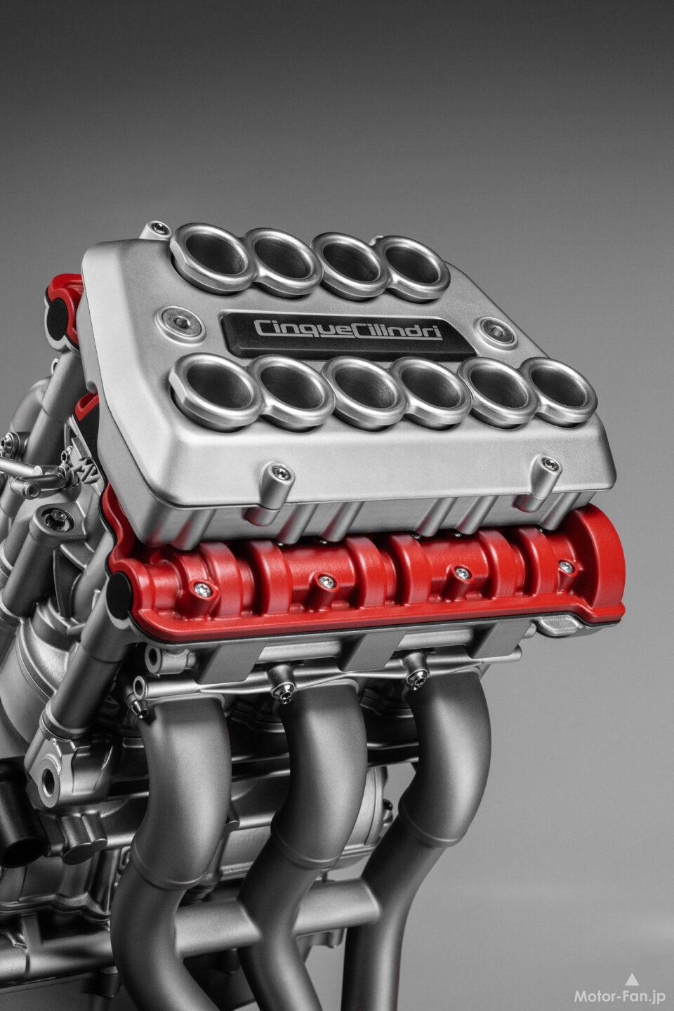 MVアグスタ、新型5気筒”U型スクエア5″エンジン発表！ 前3