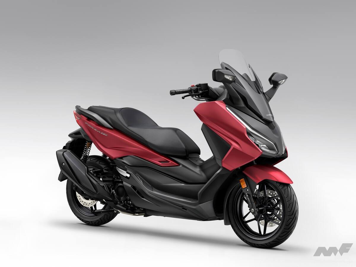 ホンダ・フォルツァ350の2026年型が欧州で登場｜プレミアム中排気量 