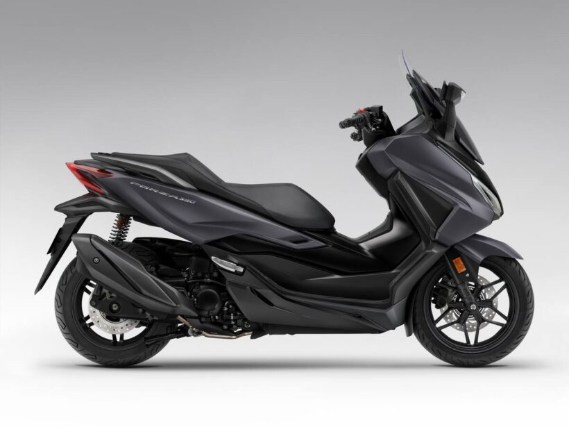 ホンダ・フォルツァ350の2026年型が欧州で登場｜プレミアム中排気量