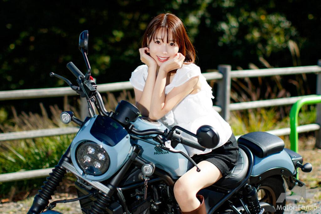 BIKES美人図鑑 山口ミカ Mika Yamaguchi HONDA Rebel 