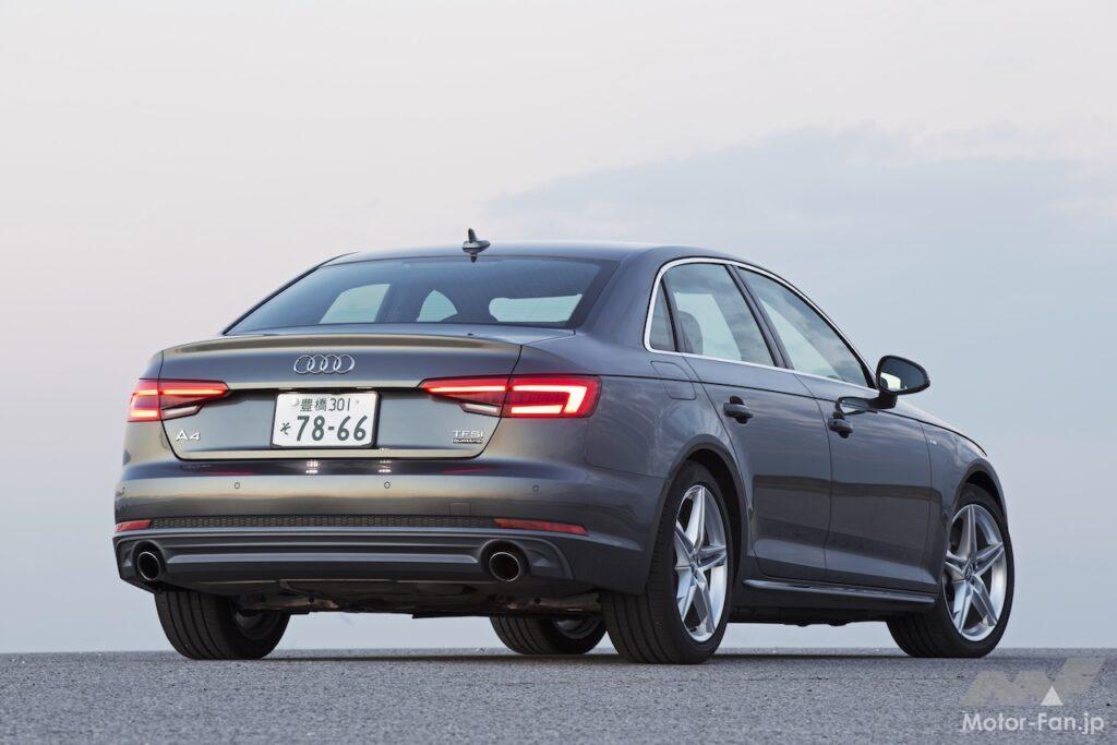 現行A4のリヤビュー