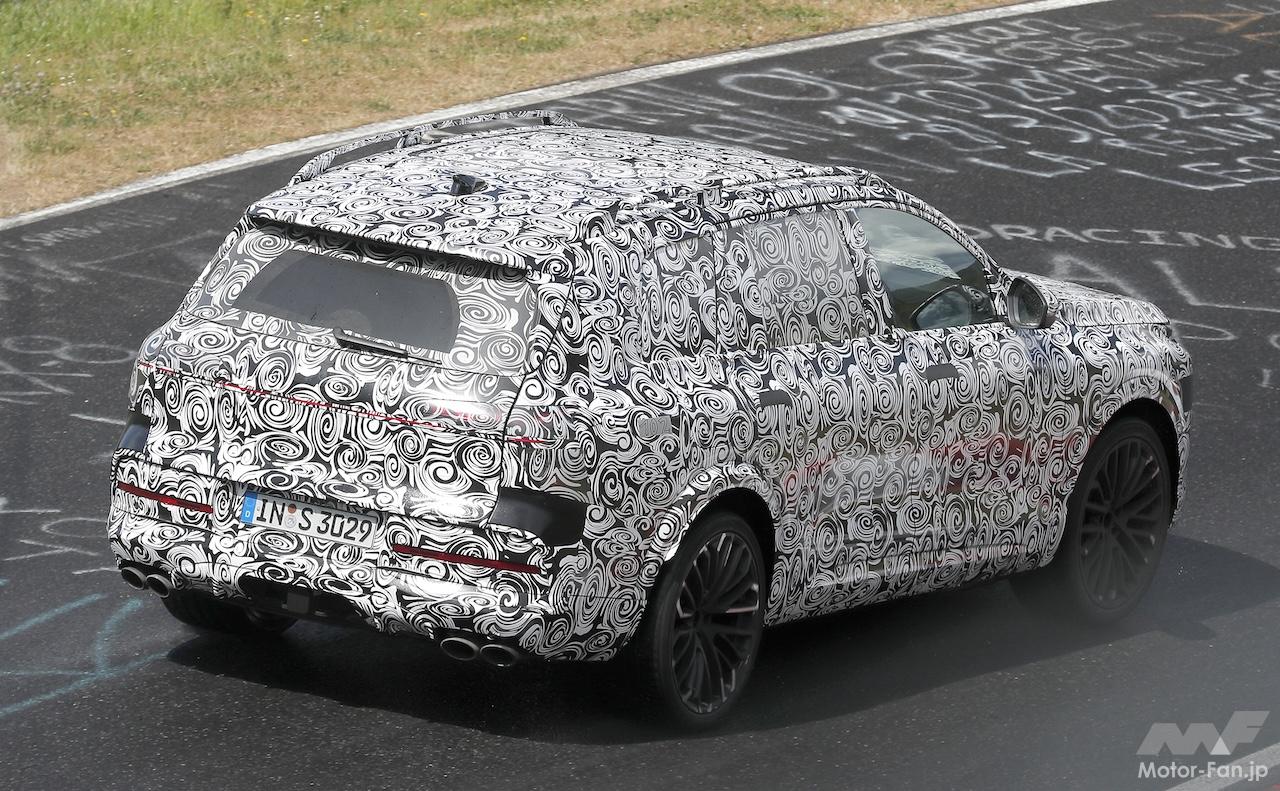 アウディの新フラッグシップSUV「Q9」、ついに巨大グリルを捉えた