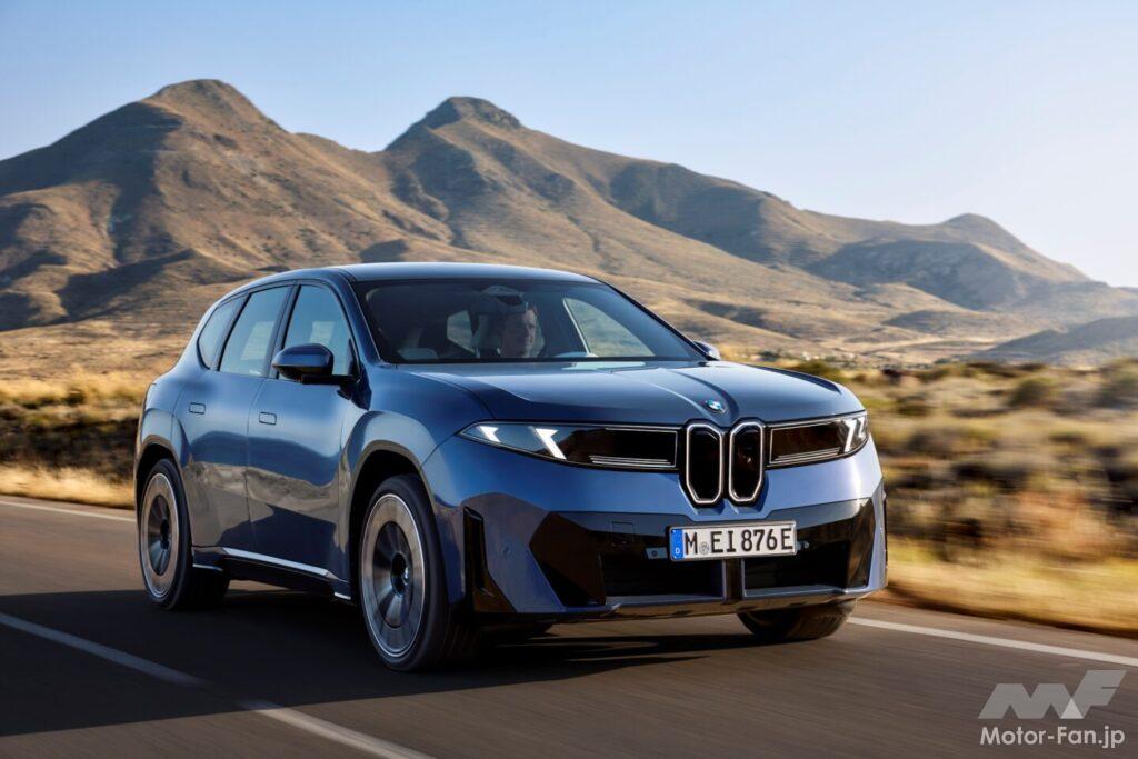 エンジンの滑らかさで世界中にファンの多いBMWも、「i」シリーズを中心に電動化を加速させている。(写真は「i」シリーズの最新モデルiX3。)