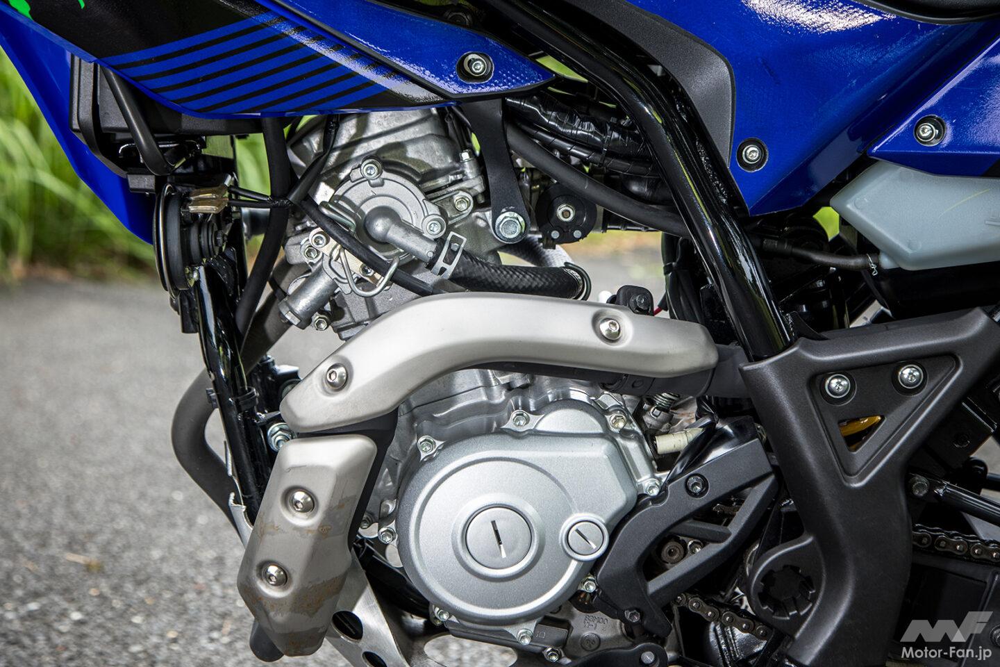 WR155Rラジエーター 電動ファン付き 本体 しみじみ感じる”とっつきやすさ”。ヤマハWR155Rのモタード仕様、155cc