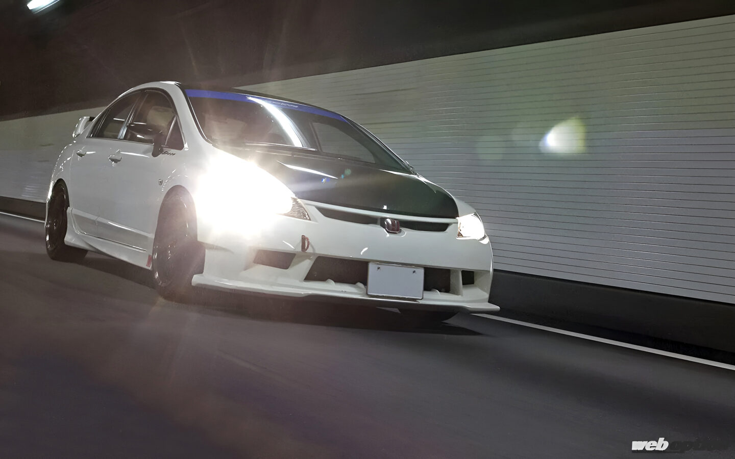 常用9000rpmのVTECパワー解放！」FD2シビックタイプRで最高速に挑む