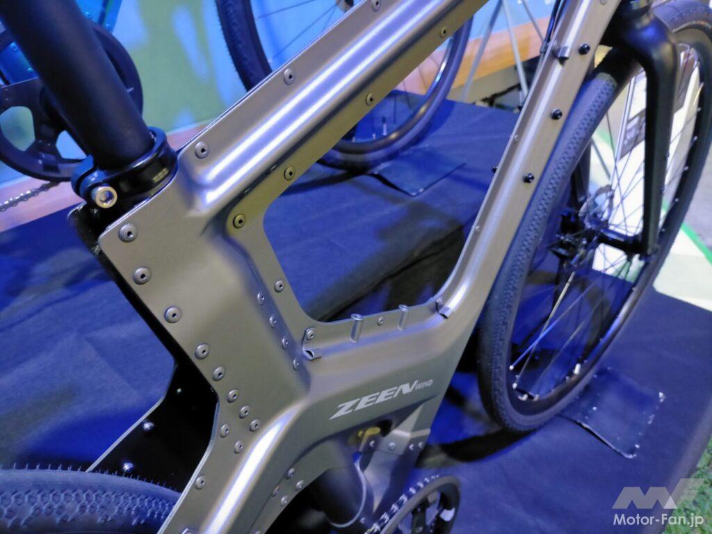 廃材のアルミホイールを100％リサイクル！ 新技術で自転車用フレームを