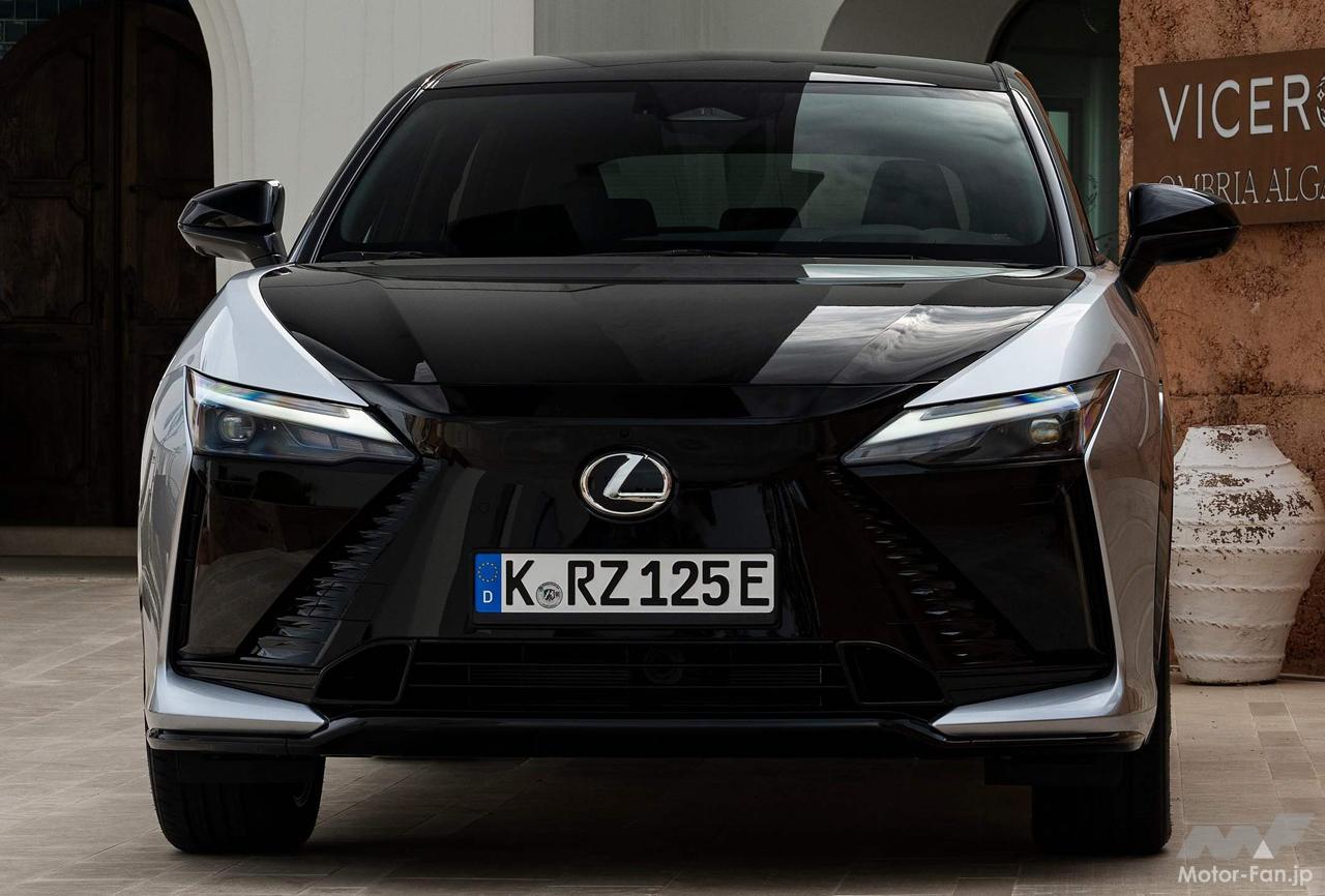 新型レクサス「RZ」12月後半に日本発売へ！ 目玉は408馬力の「F SPORT