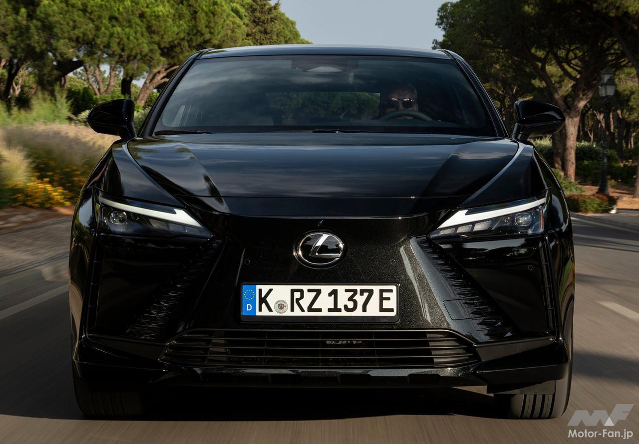 新型レクサス「RZ」12月後半に日本発売へ！ 目玉は408馬力の「F SPORT