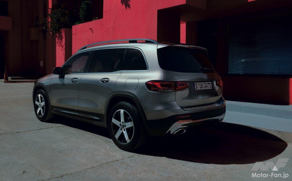 メルセデス・ベンツGLBのリヤビュー