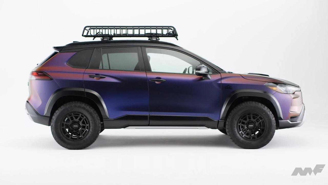 ワイルド過ぎる新型カローラクロス…買い物から登山まで可能に