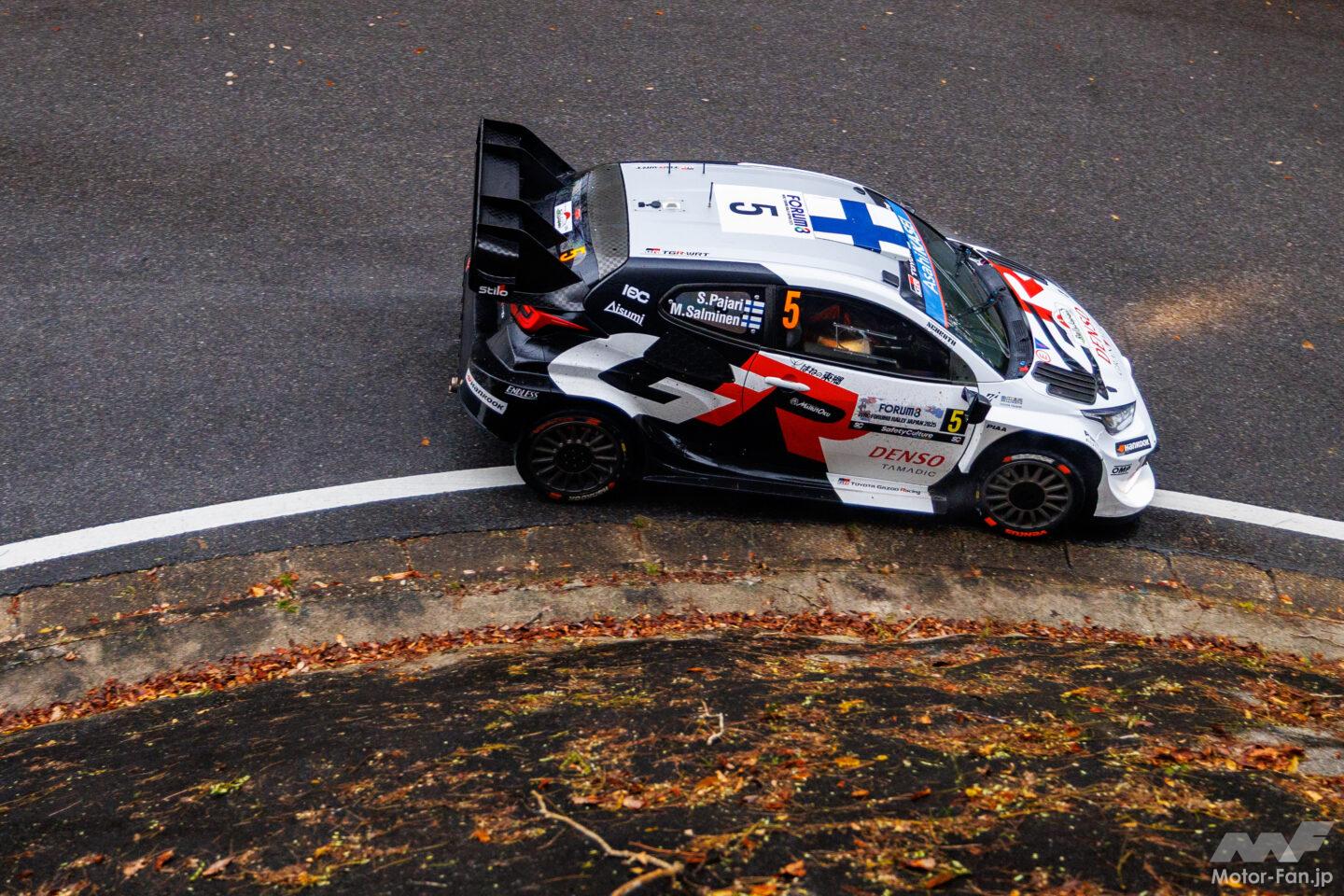 WRC 第13戦ラリージャパン、TGR-WRTセバスチャン・オジエが今季6勝目を