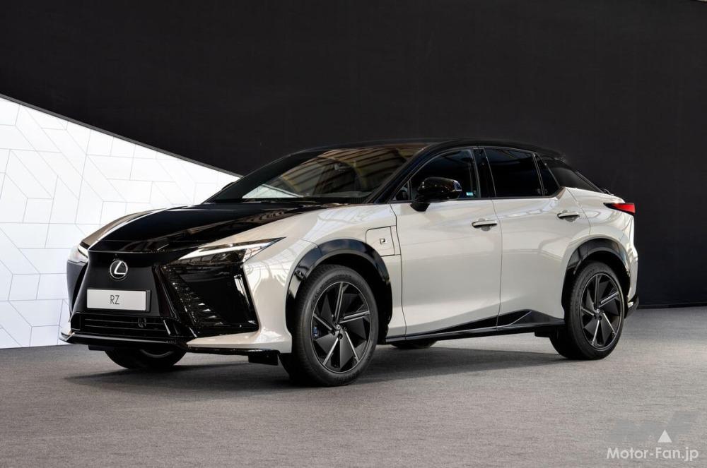 新型レクサス「RZ」12月後半に日本発売へ！ 目玉は408馬力の「F SPORT