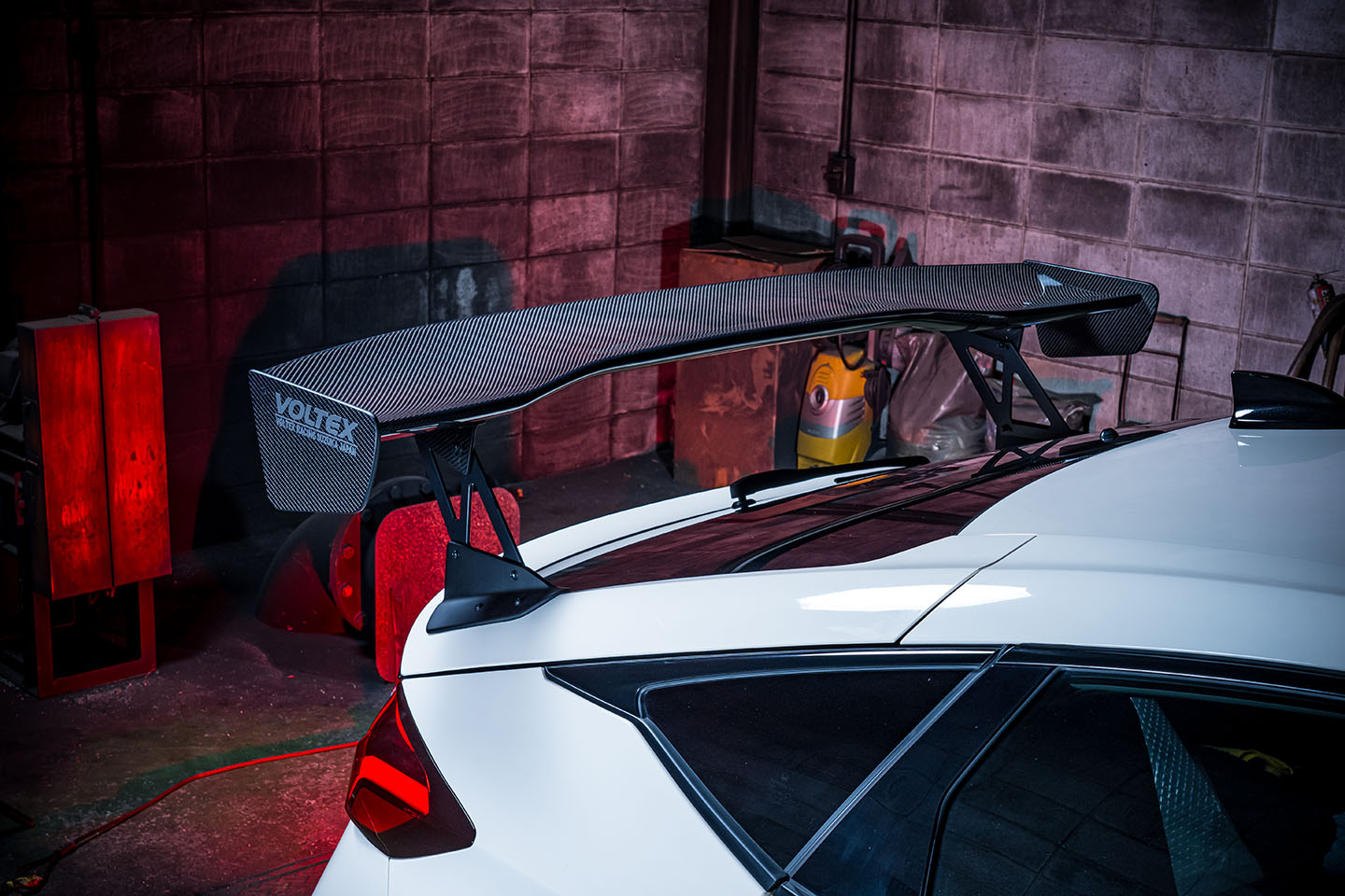 スワンネック／サイドマウント両対応」ボルテックスのシビックタイプR