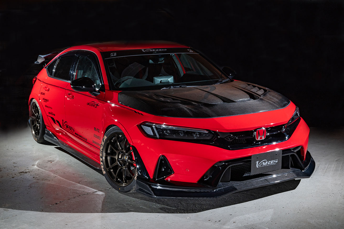 バリス フロントバンパー シビックタイプR FK8 VARIS エアロ 中古