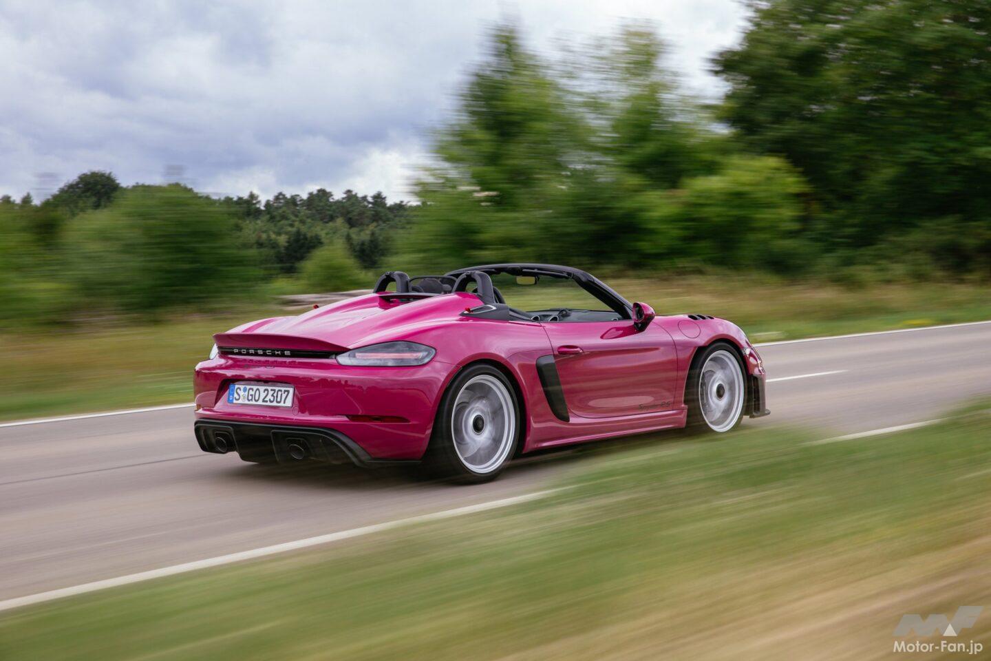 エントリーからサーキット志向まで幅広いポルシェ718ボクスター