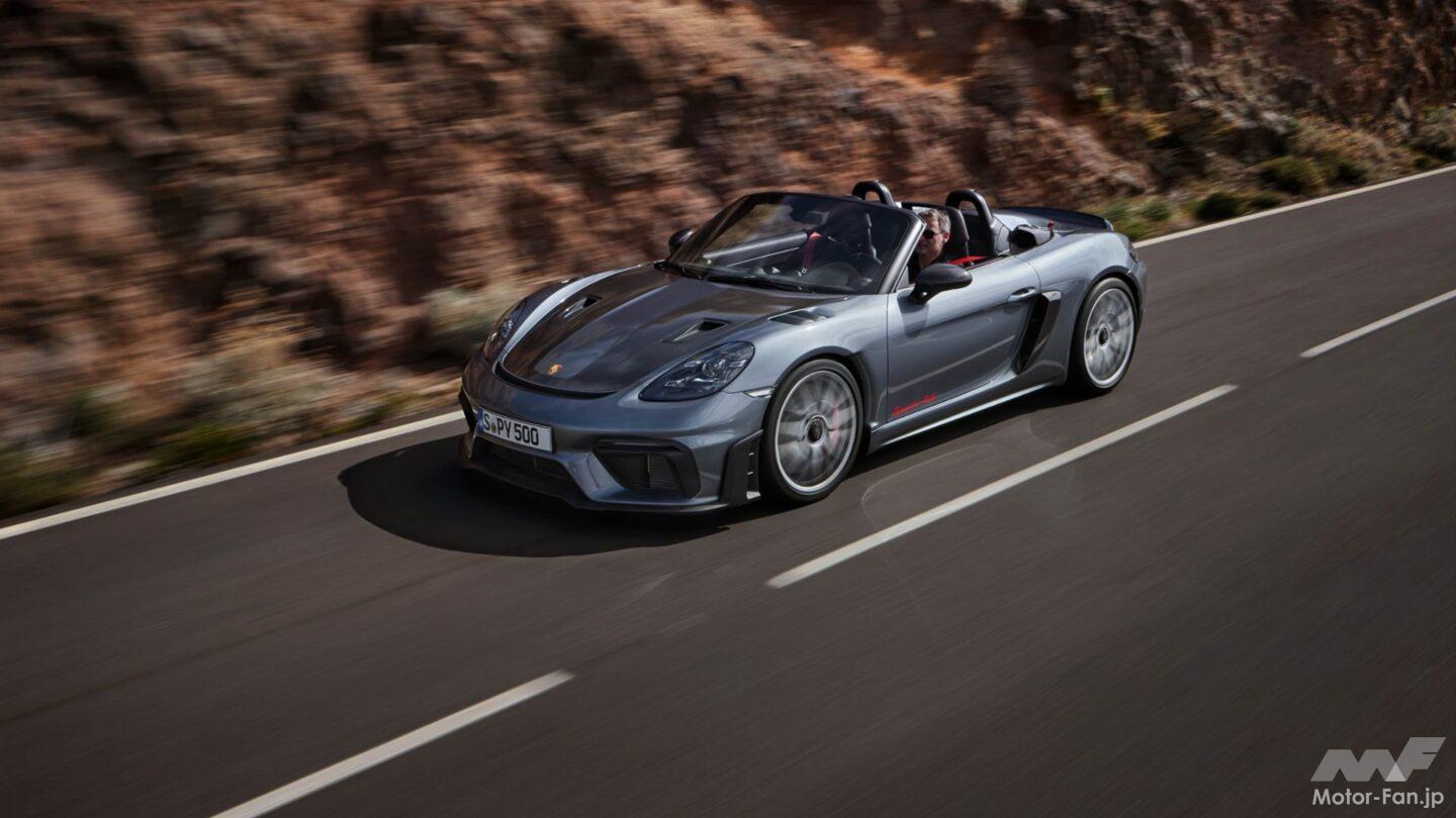 エントリーからサーキット志向まで幅広いポルシェ718ボクスター