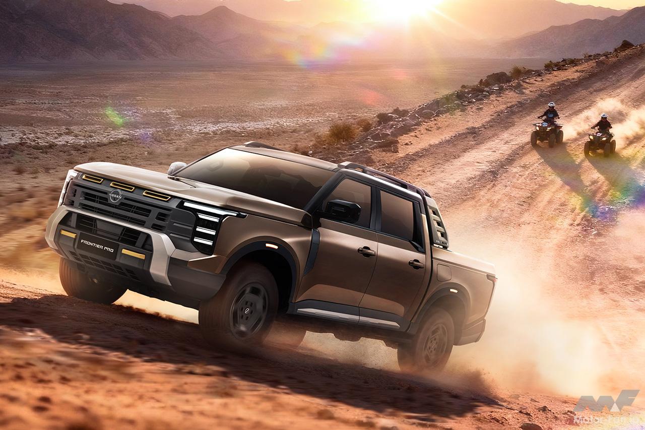 日産が新型「フロンティア プロ」を中国で発表！ ピックアップ初のPHEV