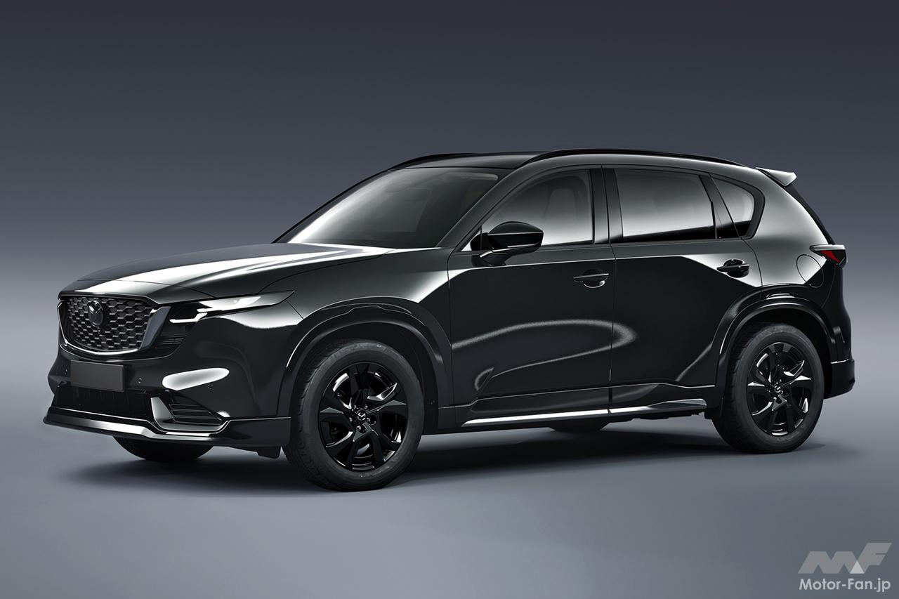 馬ページ マツダが新型「CX-5」のジェットブラックマイカと初公開の新色を披露