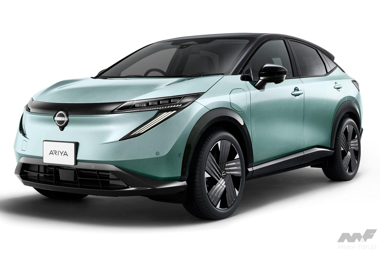 日産アリアがマイナーチェンジ！フロントマスクを一新＆サスペンション