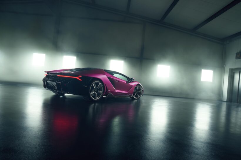 アルベルト・シュピースが所有する、「ランボルギーニ チェンテナリオ」。