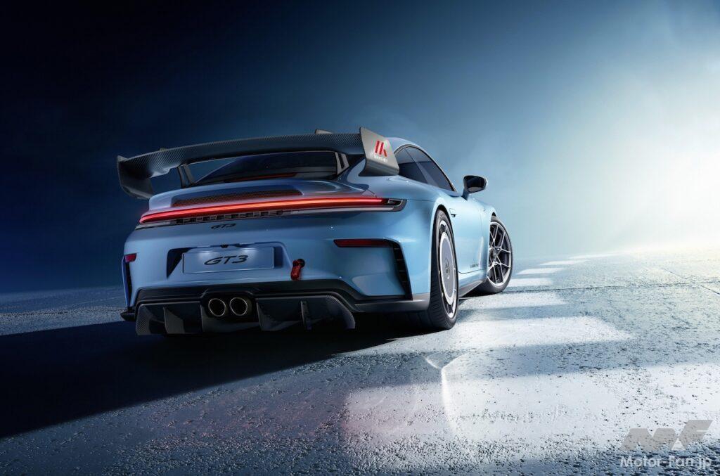 「マンタイ・キット」を装着した、ポルシェ 911 GT3（992.2型）。
