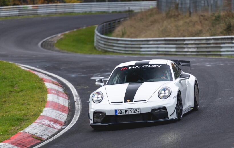 ニュルブルクリンク・ノルドシュライフェでのタイムアタックは、一部にウエットが残るなか実施されたが、先代のタイムを.76秒も更新してみせた。