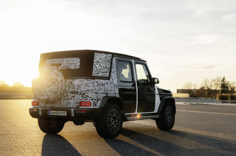 メルセデス・ベンツは「Gクラス カブリオレ」のテスト写真を公開した。