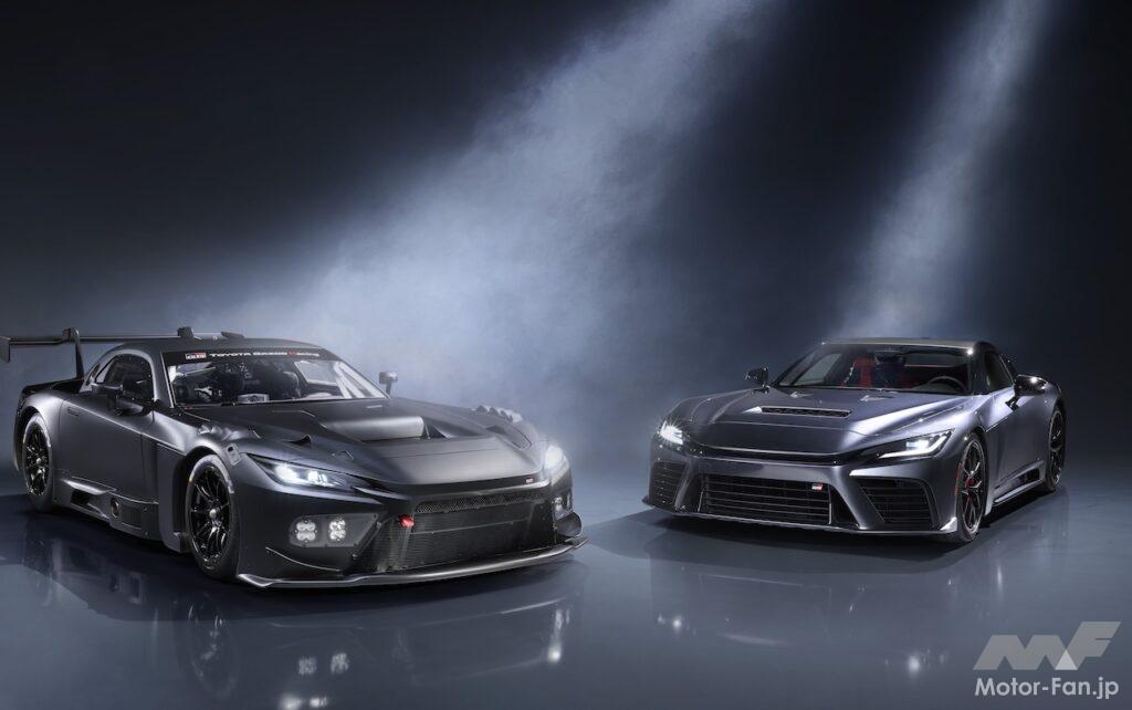 TOYOTA GAZOO Racingは、新型フラッグシップスポーツ「GR GT(右)」と、レース仕様「GR GT3(左)」をワールドプレミアした。