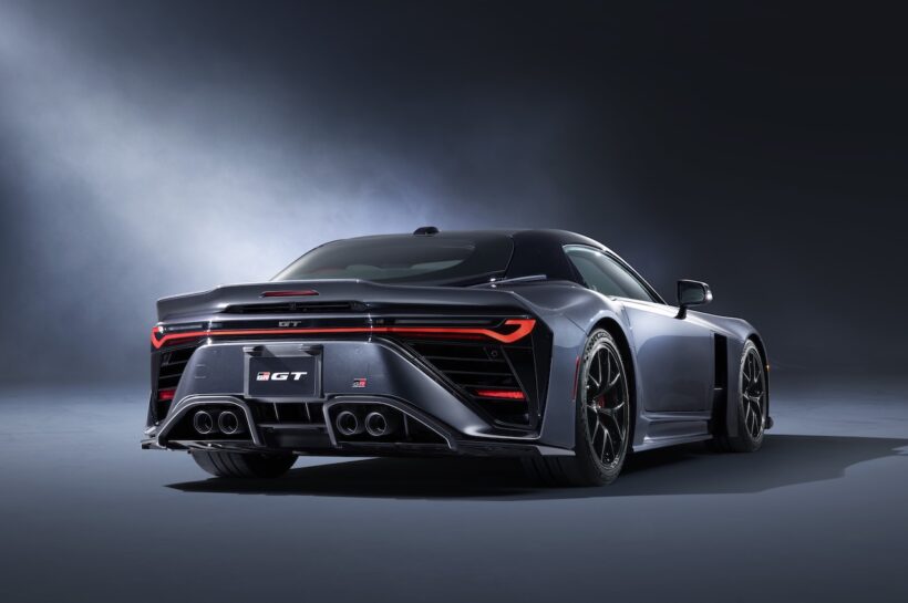 トヨタのフラッグシップスポーツ「GR GT」のエクステリア。