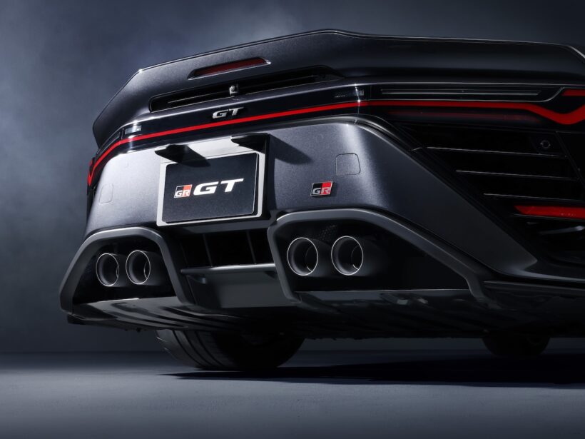 トヨタのフラッグシップスポーツ「GR GT」のエクステリア。