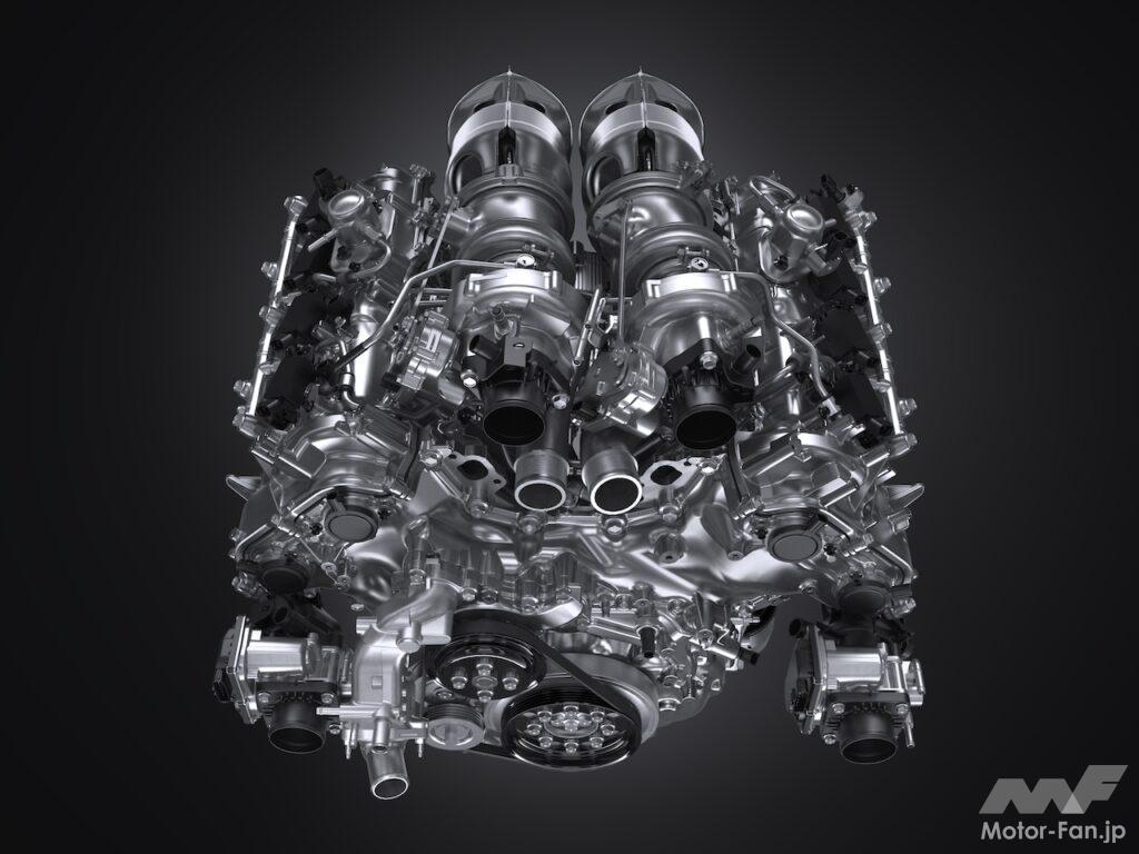 トヨタのフラッグシップスポーツ「GR GT」のパワーユニット。