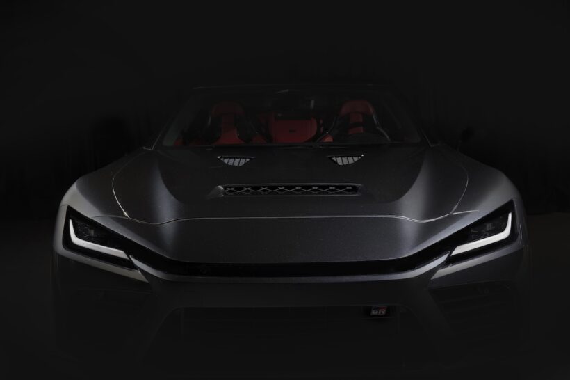 トヨタのフラッグシップスポーツ「GR GT」のエクステリア。