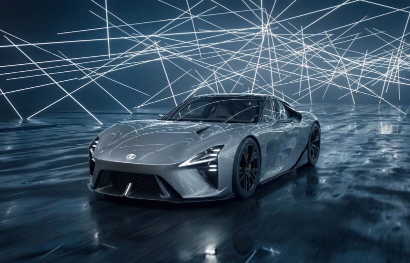 レクサスは、新型フル電動スポーツコンセプト、「LFA コンセプト」をワールドプレミアした。