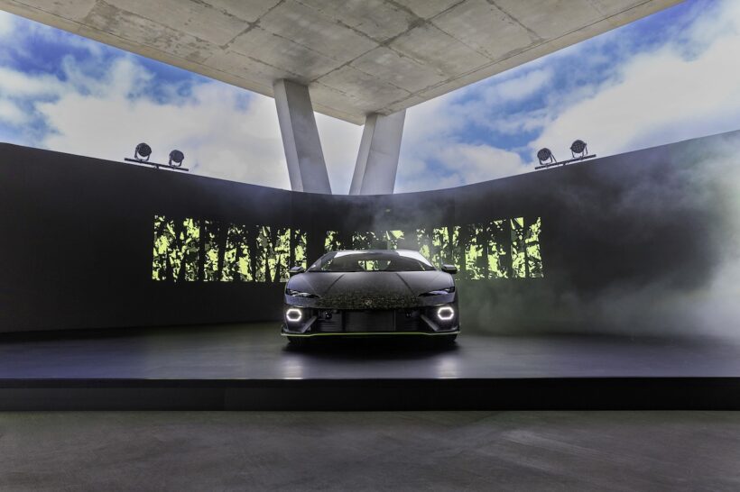 「ランボルギーニ テメラリオ アド・ペルソナム」のエクステリア。