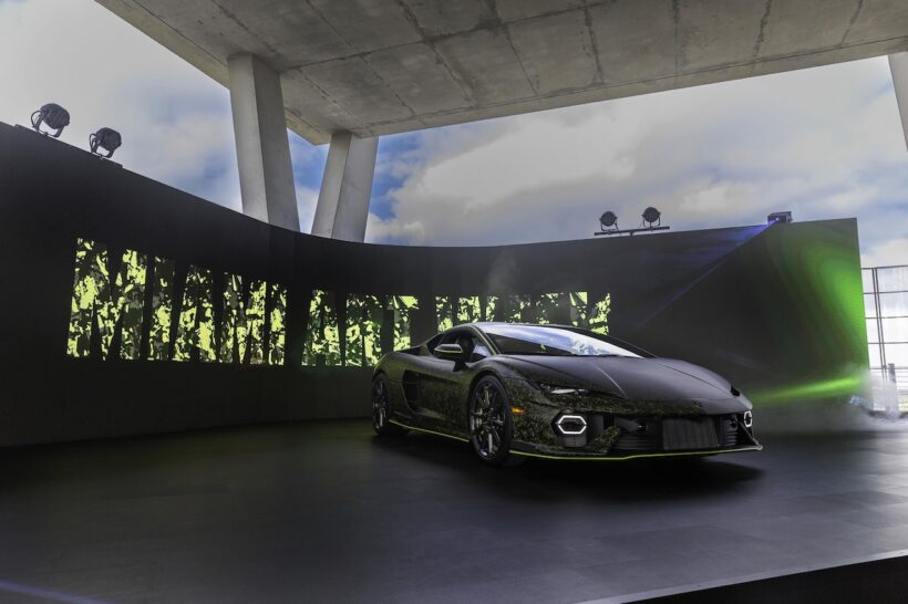 「ランボルギーニ テメラリオ アド・ペルソナム」のエクステリア。