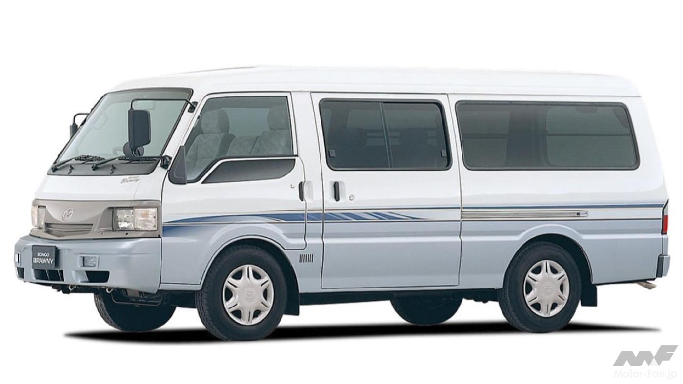 マツダ「ボンゴ」に新短期規制対応ディーゼル搭載車が160.2万円～03年
