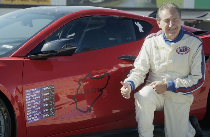 タイムアタックを担当したのカナダを代表するレーシングドライバーのロン・フェローズ。今回、彼が2023年型コルベット Z06で記録したラップレコードを大きく更新した。